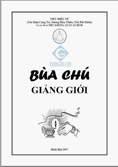 Cuốn sách Bùa chú giảng giới - Tác giả Tiêu Diêu Tử 1